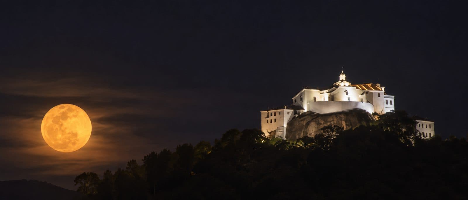 Convento da Penha ao luar, Vila Velha